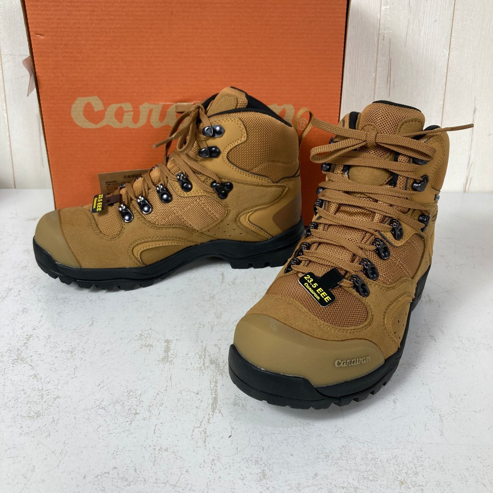 📦️Unisex 23.5cm ベージュ系 Caravan ( キャラバン ) C1_02S Amber