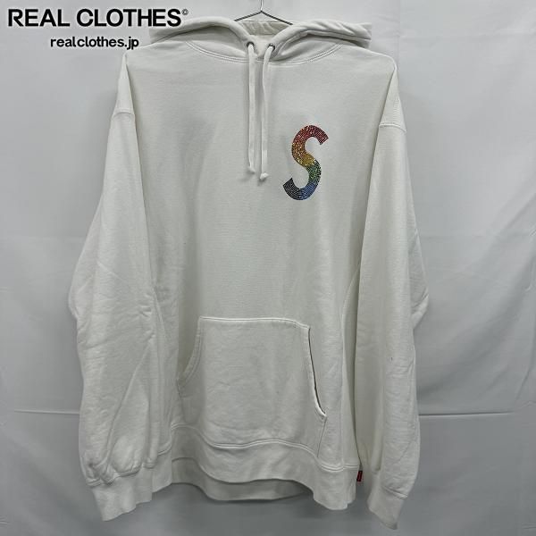 Supreme/シュプリーム【21SS】Swarovski S Logo Hooded Sweatshirt