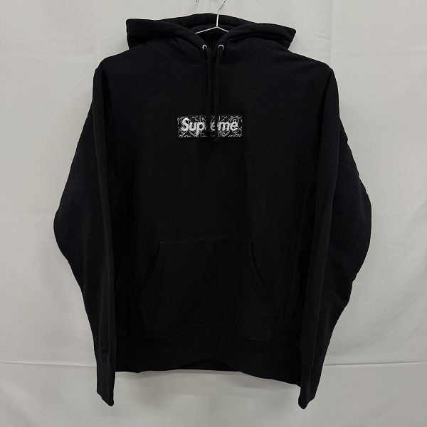 Supreme/シュプリーム【19AW】Bandana Box Logo Hooded Sweatshirt