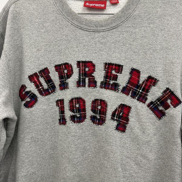 Supreme/シュプリーム【26SS】Plaid Arc Crewneck プレイド チェック