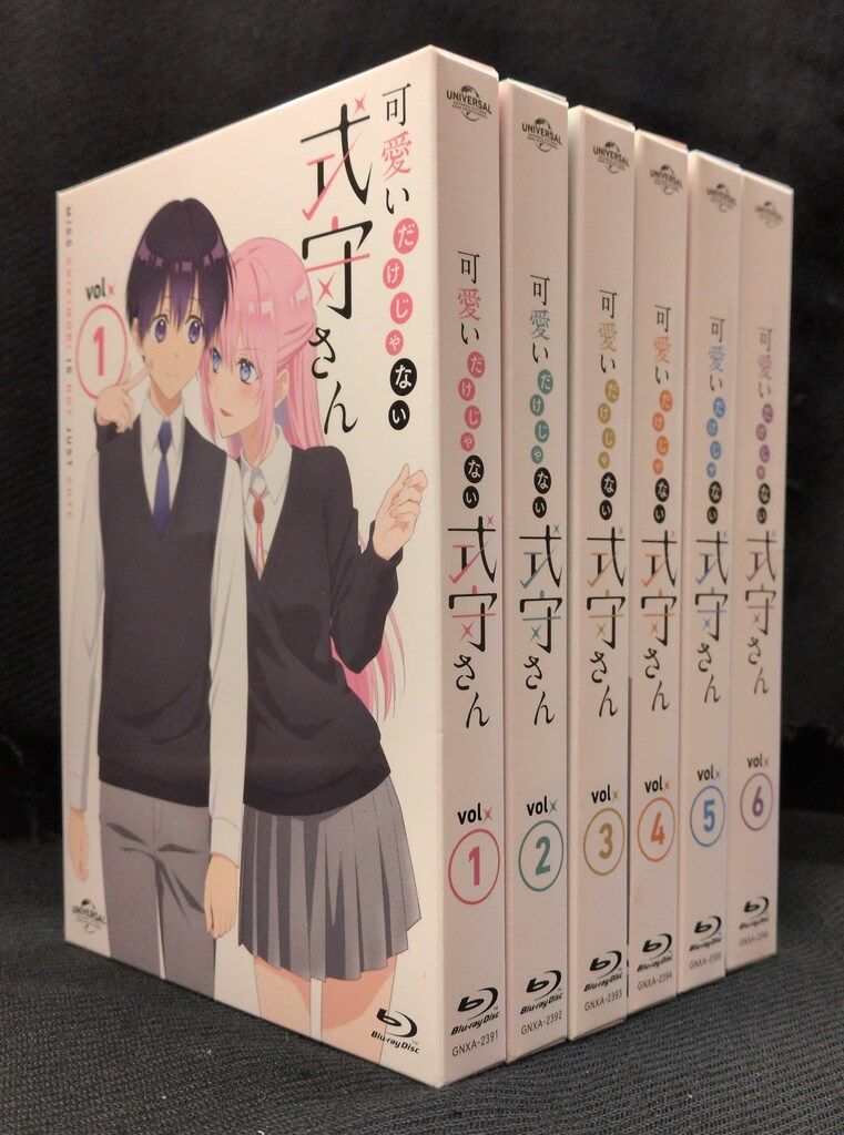 アニメBlu-ray 可愛いだけじゃない式守さん 全6巻セット