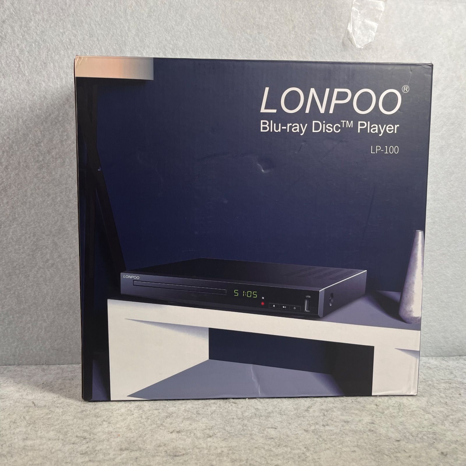 LONPOO DVD ブルーレイプレーヤー フルHD1080p DVD LP-100 - メルカリ