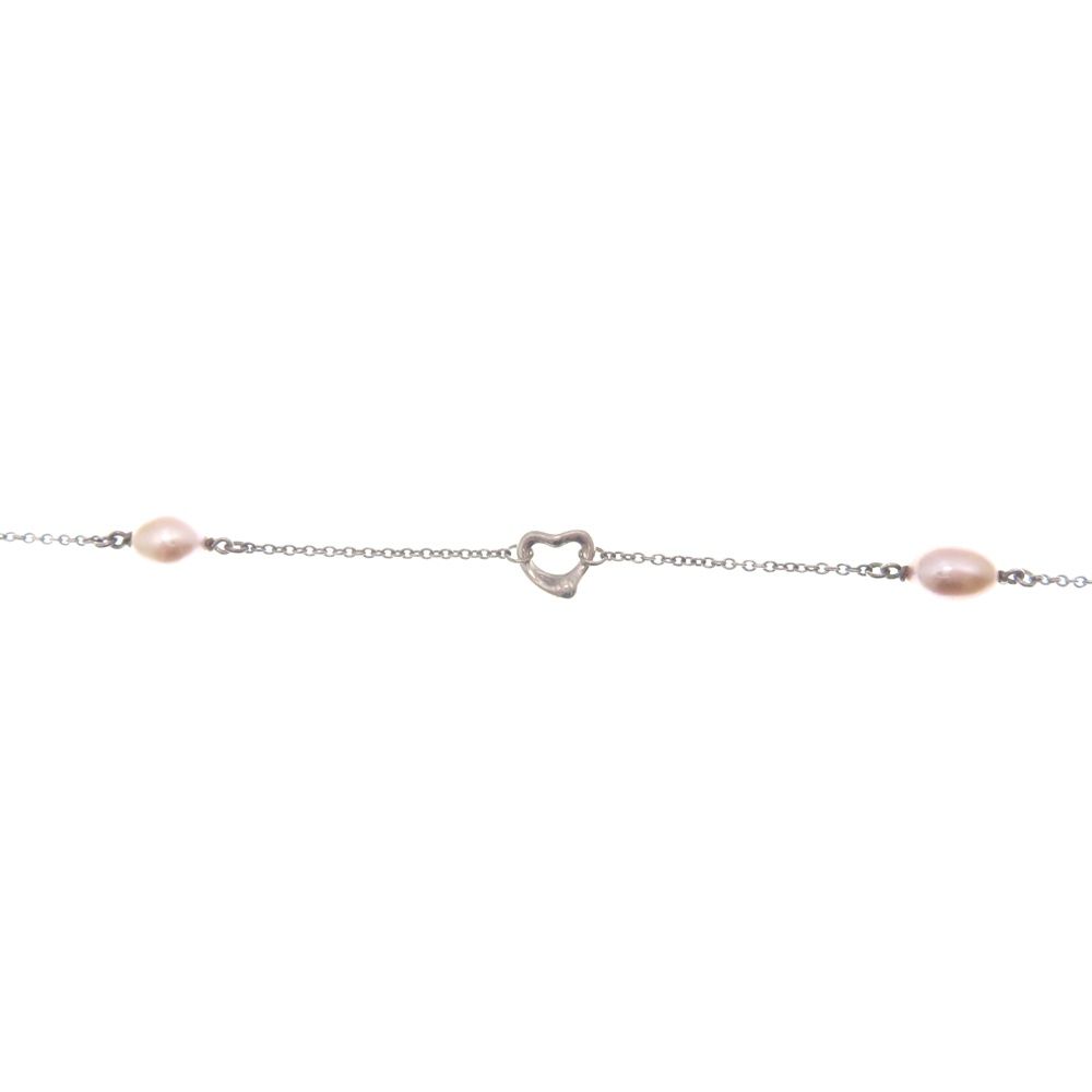 TIFFANY&Co. ティファニー オープンハートBL/SV/P/1.7g ｴﾙｻ・ﾍﾟﾚｯﾃｨ