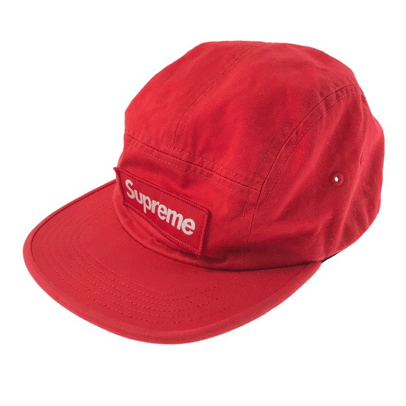 中古品】 SUPREME シュプリーム 16AW WASHED CHINO TWILL CAMP CAP