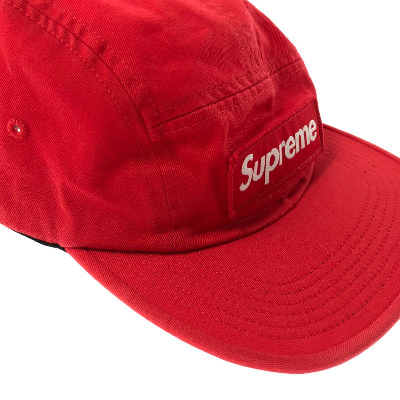 中古品】 SUPREME シュプリーム 16AW WASHED CHINO TWILL CAMP CAP
