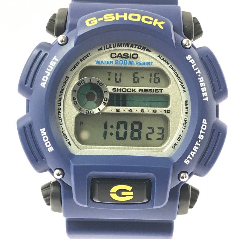 中古美品】 G-SHOCK ジーショック DIGITAL DW-9052-2VDR デジタル