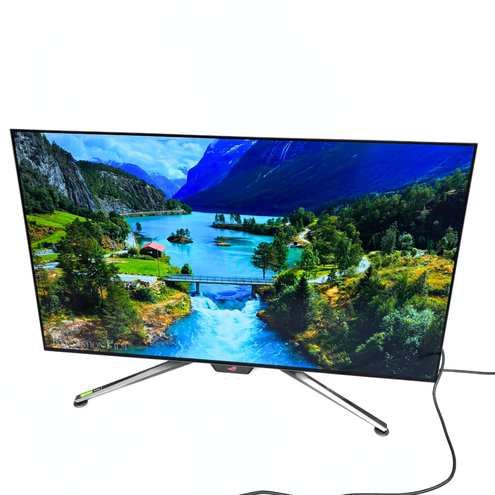 ASUS ROG Swift OLED PG42UQ 4K 有機ELモニター 2023年製 - メルカリ
