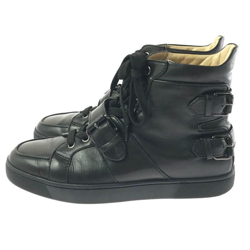 中古品】 CHRISTIAN LOUBOUTIN クリスチャン ルブタン ハイカット