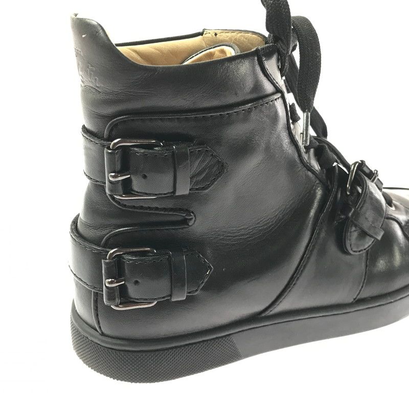 中古品】 CHRISTIAN LOUBOUTIN クリスチャン ルブタン ハイカット