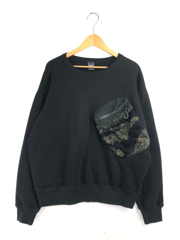 中古品】 APPLEBUM アップルバム BOA POCKET CREW SWEAT ボア ポケット