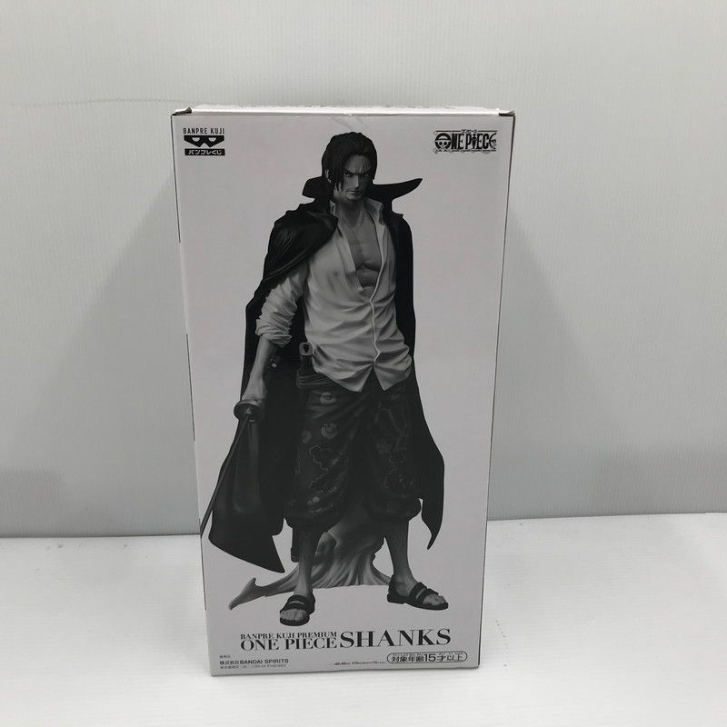 中古美品】 バンプレくじ PREMIUM ワンピース シャンクス B賞 アニメ