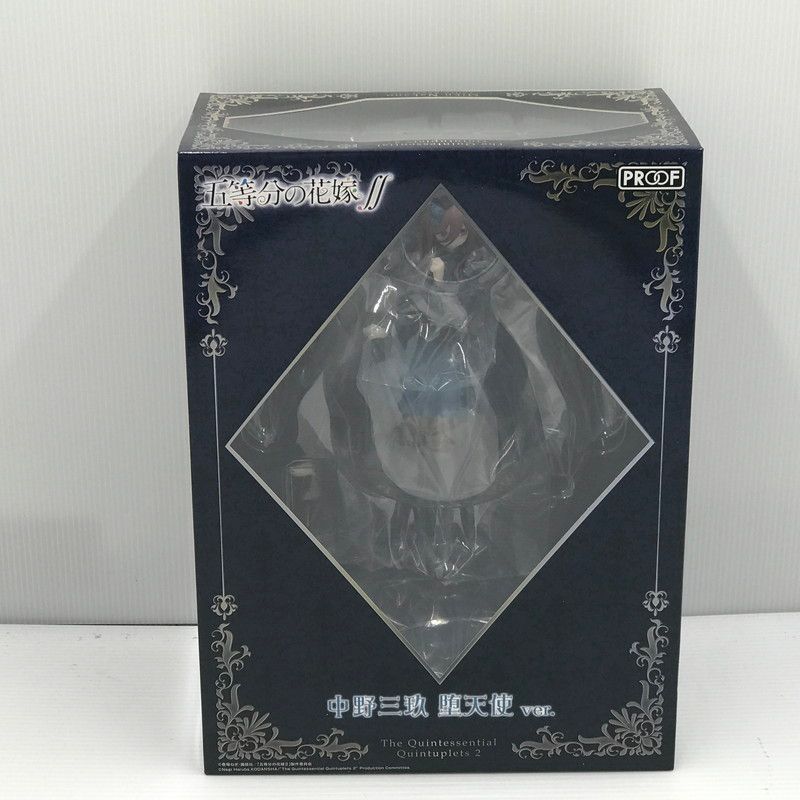 【中古美品】 PROOF 五等分の花嫁∬ 中野三玖 堕天使ver. 1/7スケール フィギュア 未開封 箱ヤケあり 【053-260703-ti-04-tagh】
