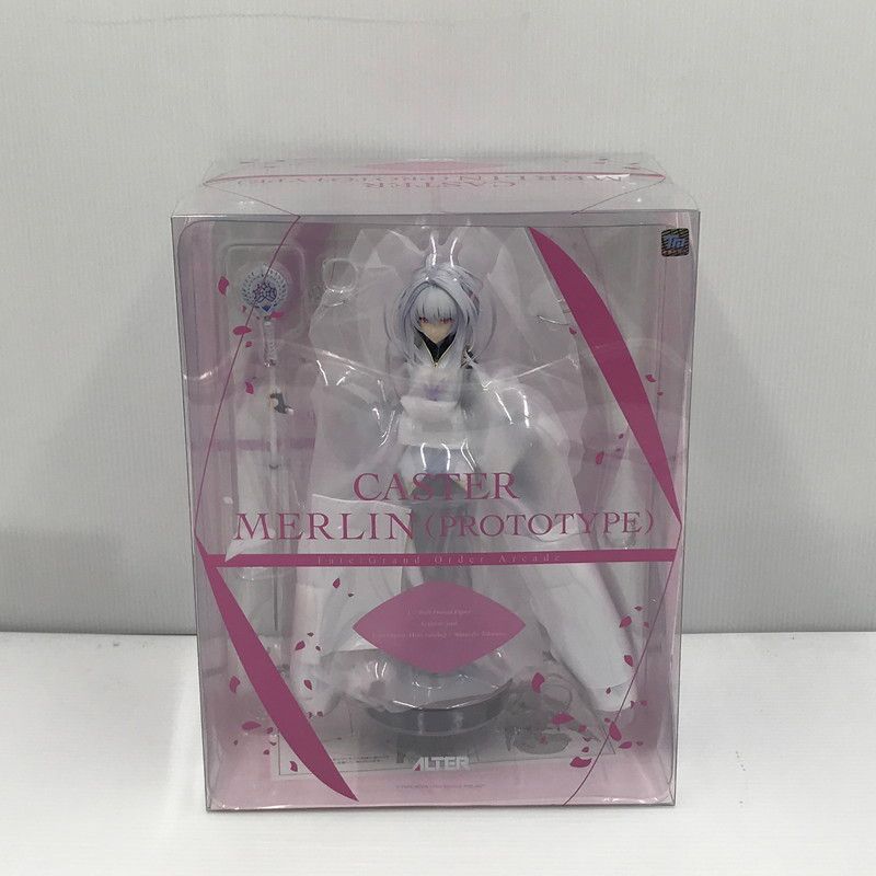【中古美品】 ALTER Fate/Grand Order Arcade キャスター マーリン プロトタイプ 1/7 完成品フィギュア アルター 未開封 底面のテープ2箇所にはがれ跡あり 【053-260703-ti-07-tagh】