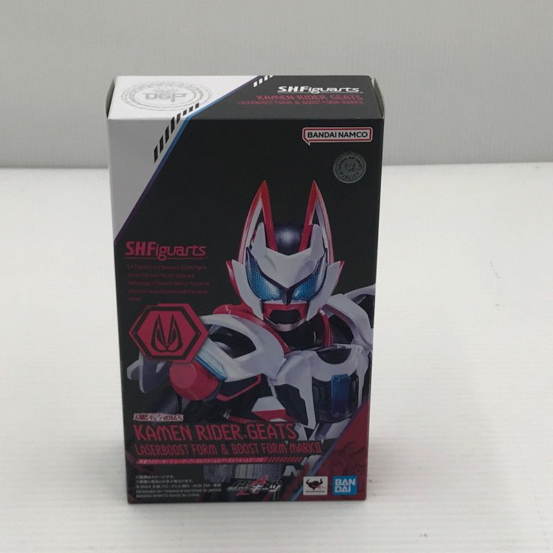 【中古美品】 S.H.Figuarts 仮面ライダーギーツ レーザーブーストフォーム＆ブーストフォームマークII 開封済み 箱ヤケあり 【042-260706-ti-09-tagh】