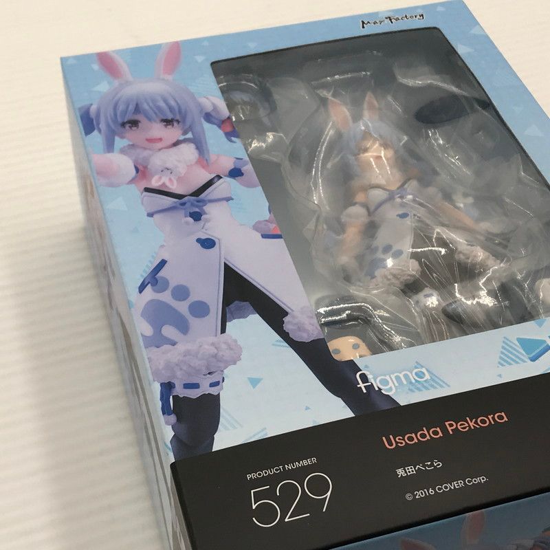 中古美品】 figma 529 ホロライブプロダクション 兎田ぺこら 未開封 箱