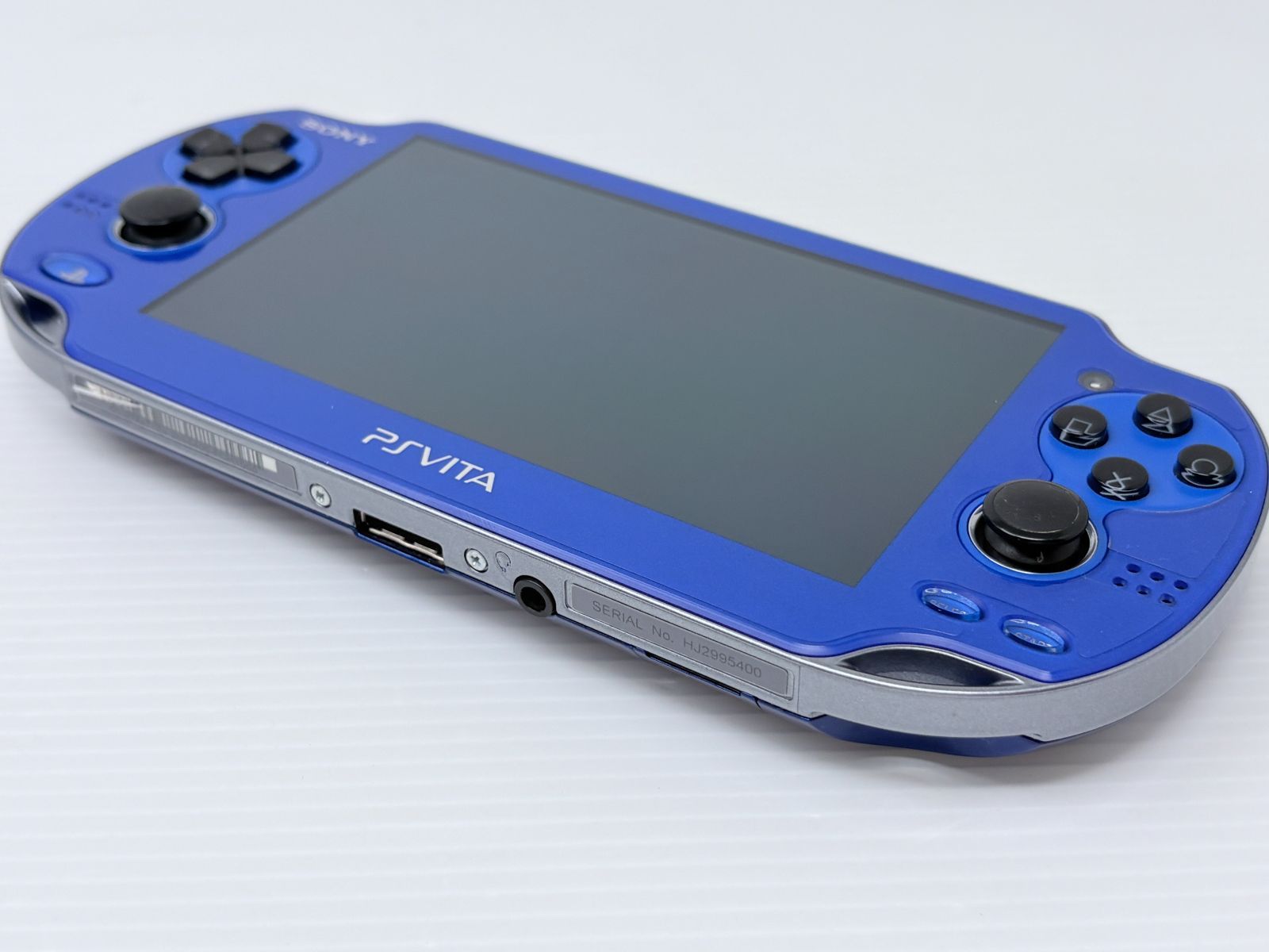 完品・極美品】PS VITA サファイア ブルー PCH-1000 本体☆アダプタ 箱
