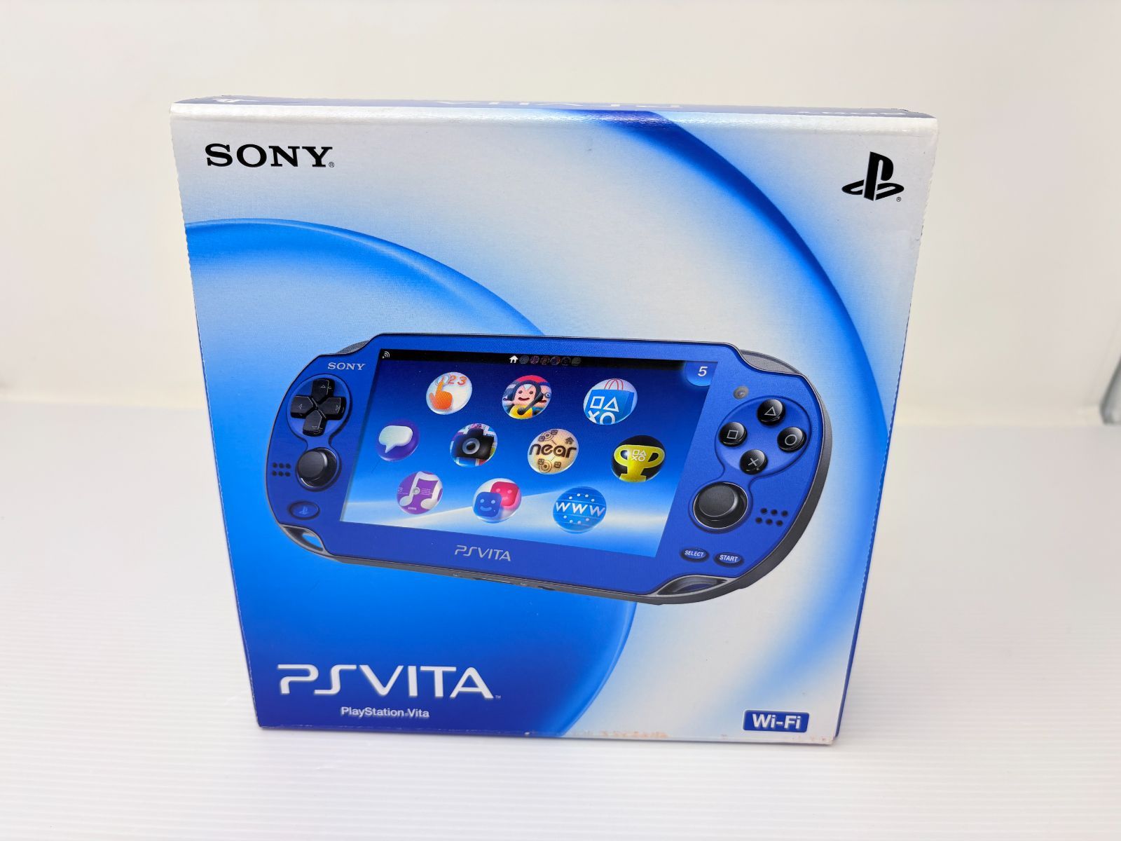 【完品・美品】PS VITA サファイア ブルー PCH-1000 本体★アダプタ 箱 説あり 30,550円