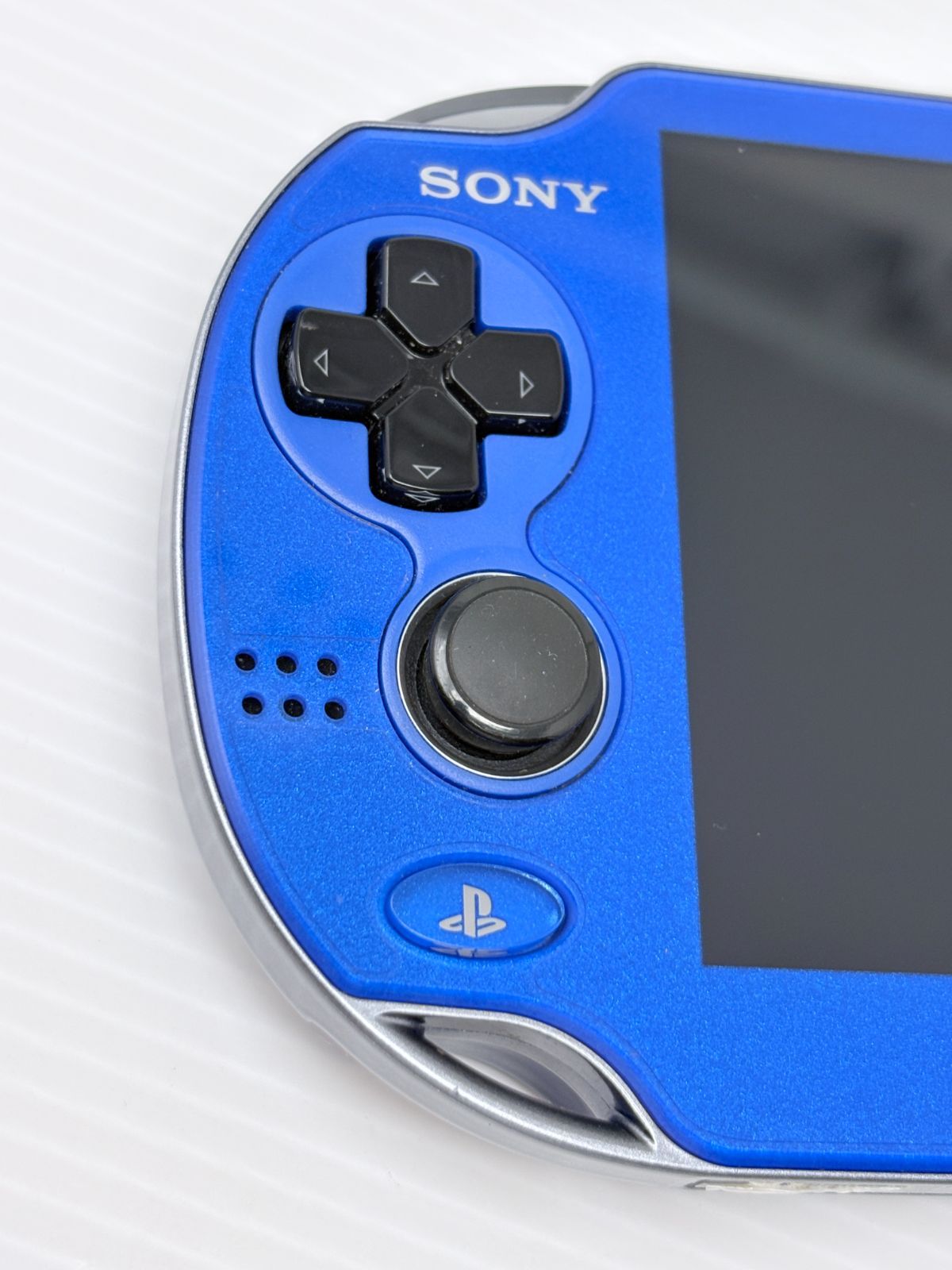 完品・極美品】PS VITA サファイア ブルー PCH-1000 本体☆アダプタ 箱