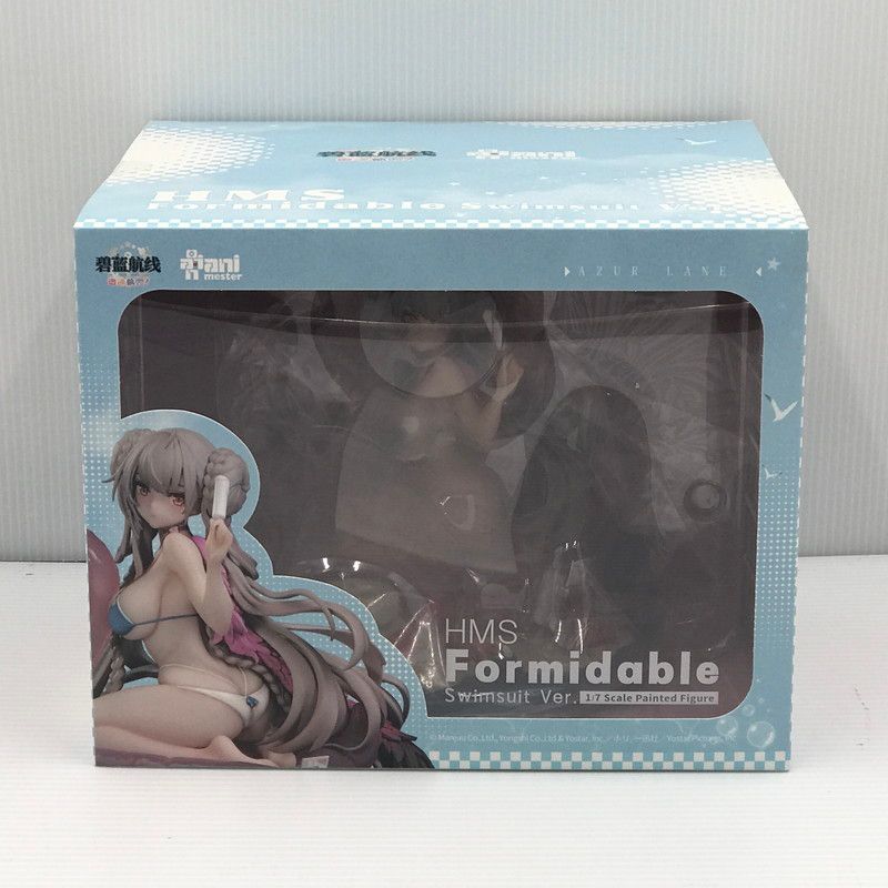 【中古美品】 AniMester フォーミダブル 水着Ver. アズールレーン びそくぜんしんっ! 1/7スケール フィギュア 未開封 【053-260716-ti-06-tagh】