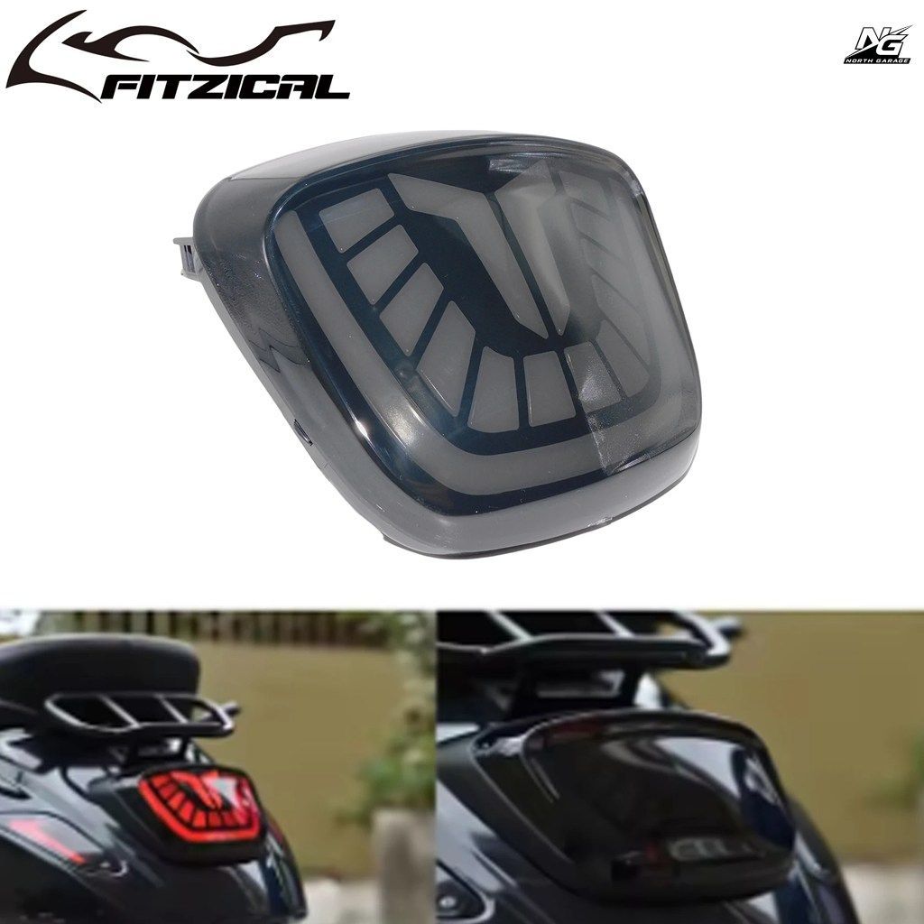 オートバイ用LEDテールライトブレーキライト、ENED PROFILEテールライト、VESPA SPRING SPRINT PRIMAVERA 2020-2025
