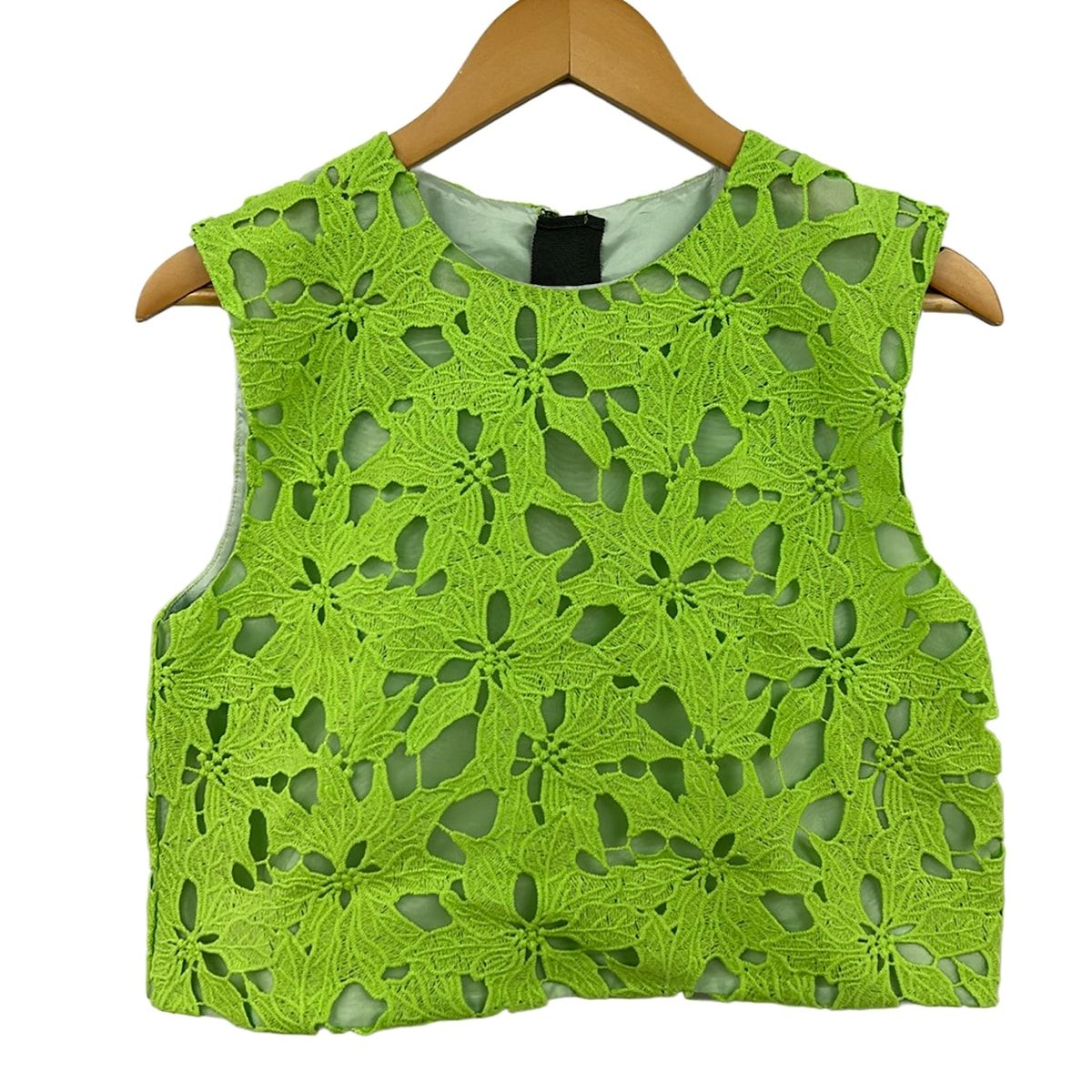 LANVIN en Bleu(ランバンオンブルー) ノースリーブカットソー サイズ38