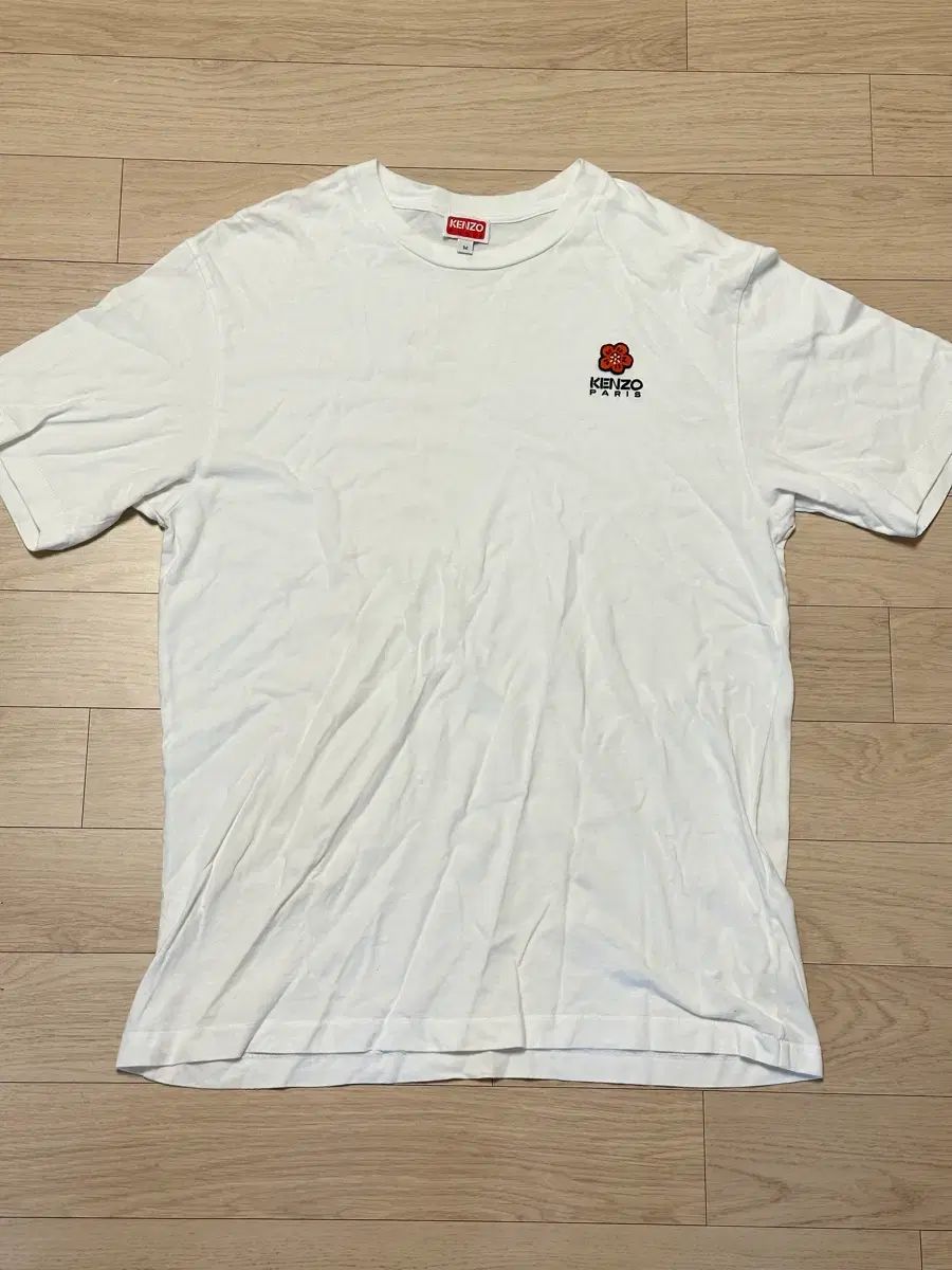 KENZO ボーク フラワー ミニ ロゴ 半袖 Tシャツ M