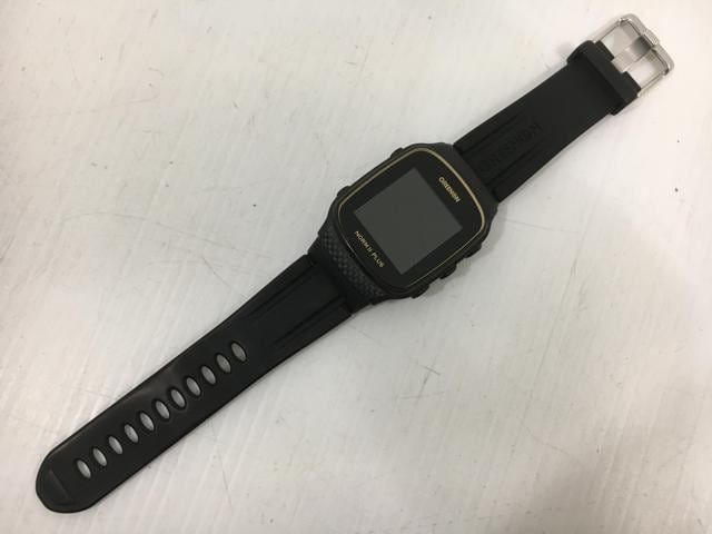 返品OK 【中古ゴルフ用品】GREENON(グリーンオン) THE GOLF WATCH(ザ・ゴルフウォッチ) NORM II PLUS(ノルム2 プラス) [ブラック]