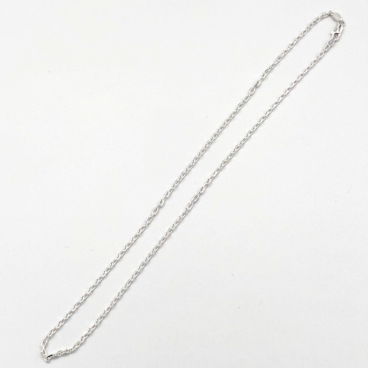新品 MADE IN JAPAN製 シルバー925 カットアズキチェーンネックレス