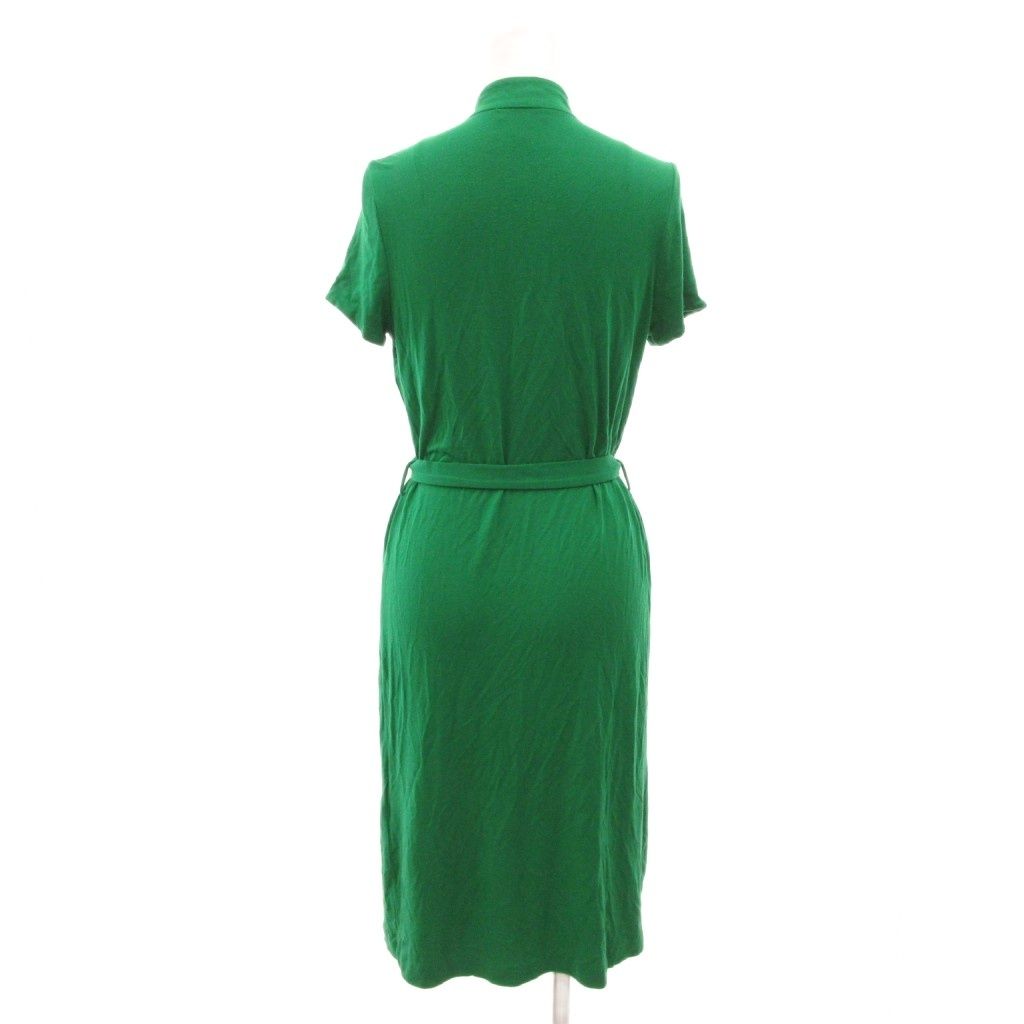 VIVIENNE TAM ワンピース size 0 ヴィヴィアンタム VIVIENNE TAM タックワンピース バンドカラー ひざ丈