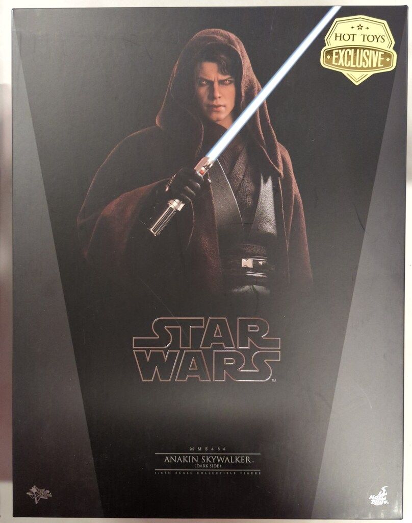 HOTTOYS MOVIE MASTERPIECE STAR WARS / EPISODE 3 (REVENGE OF THE SITH) ANAKIN SKYWALKER (DARK SIDE) MMS486