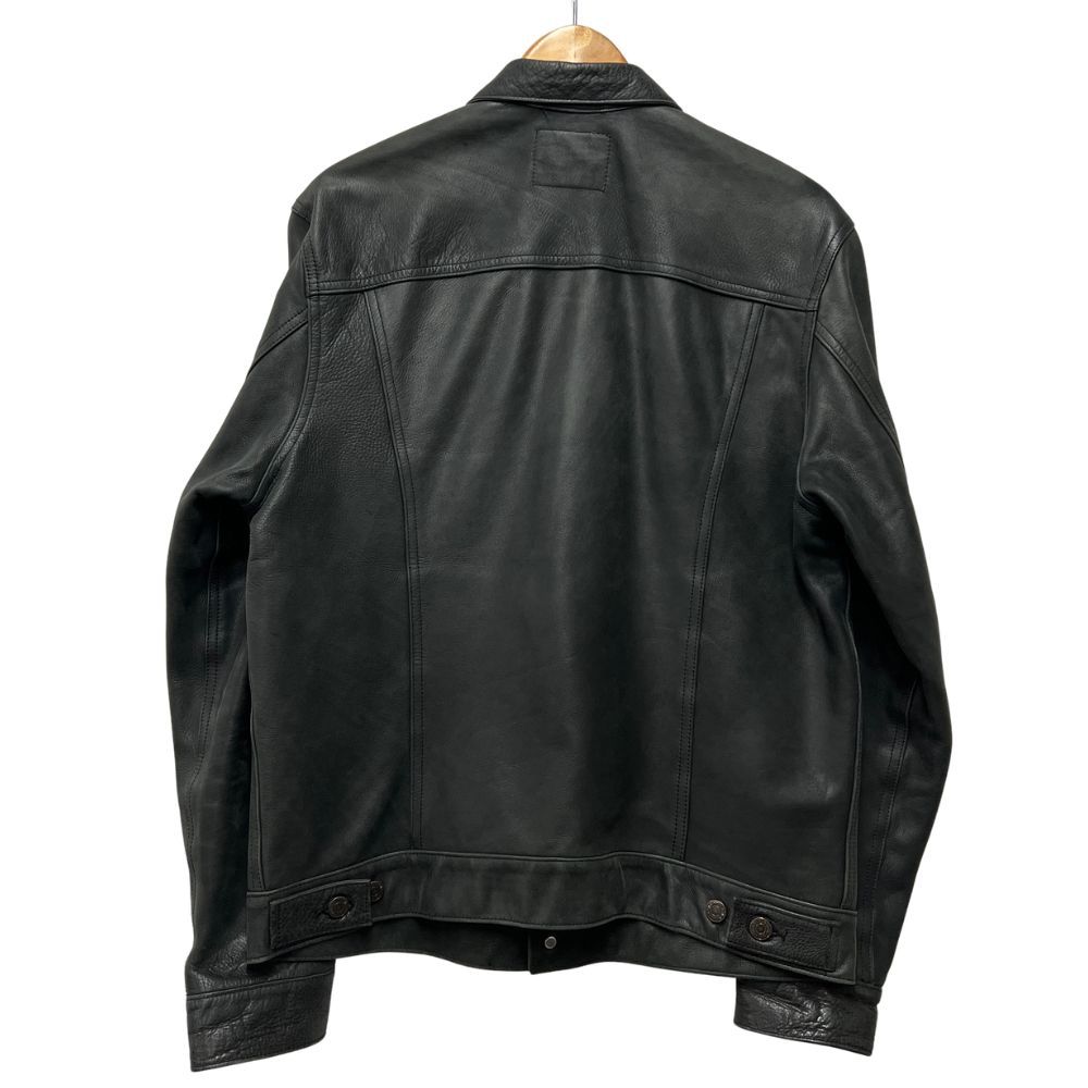 レザージャケット size L supreme  x levis 3rd jaket black SUPREME シュプリーム × Levis リーバイス 3rd レザー トラッカー