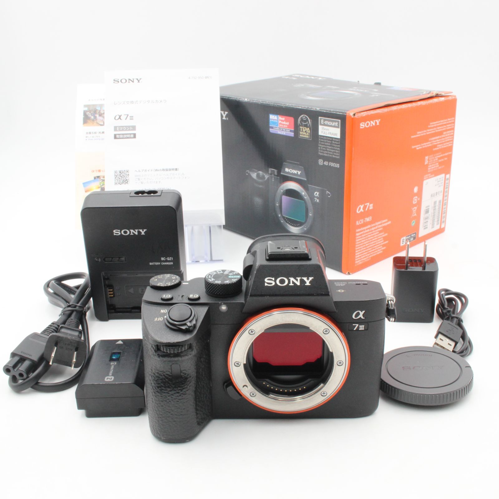 ショット数40231 SONY ソニー α7 III ボディ ILCE-7M3 ミラーレス一眼