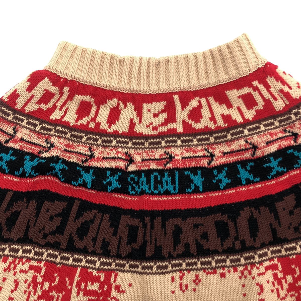 sacai サカイ 23SS Eric Haze Jacquard Knit Pullover ジャカード