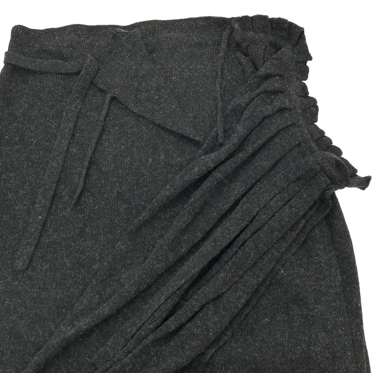 Y's Yohji Yamamoto ワイズ ヨウジヤマモト ウールラップスカート YS