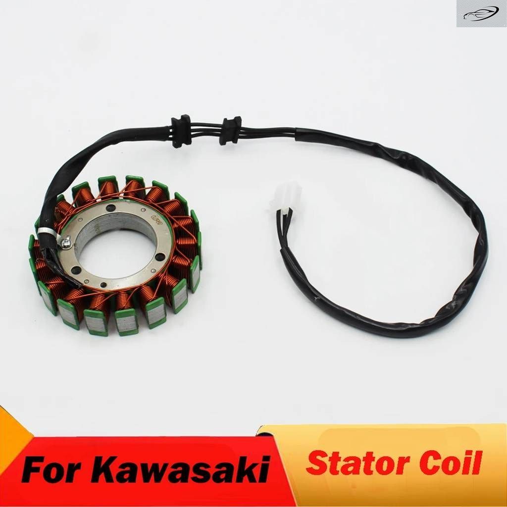 カワサキ KLF400 BAYOU 400 4WD 1993-1999KLF400 BAYOU EURO 1995-1999 21003-1243 オートバイ ジェネレーター マグネトステーターコイル