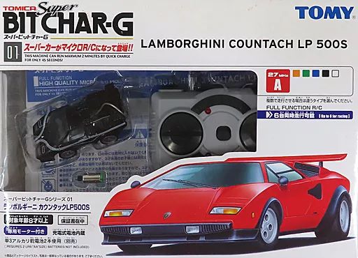 中古】ラジコン ランボルギーニ カウンタックLP500S(ブラック