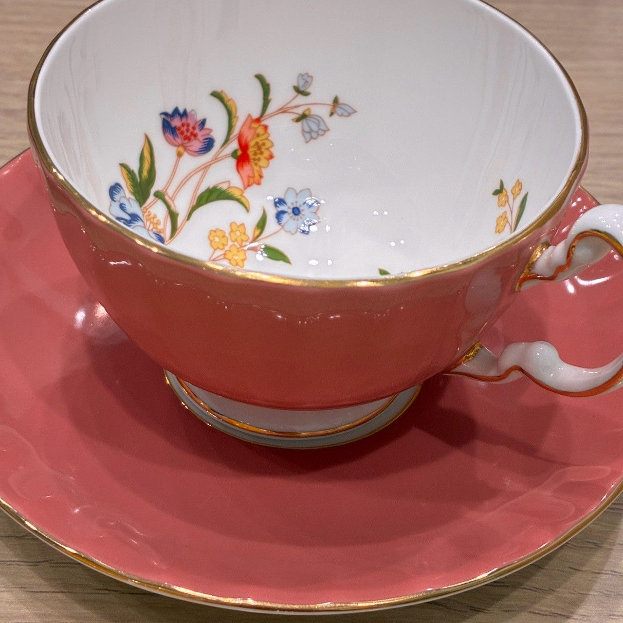 美品】Aynsley（エインズレイ）コテージガーデン カップ＆ソーサー 3客