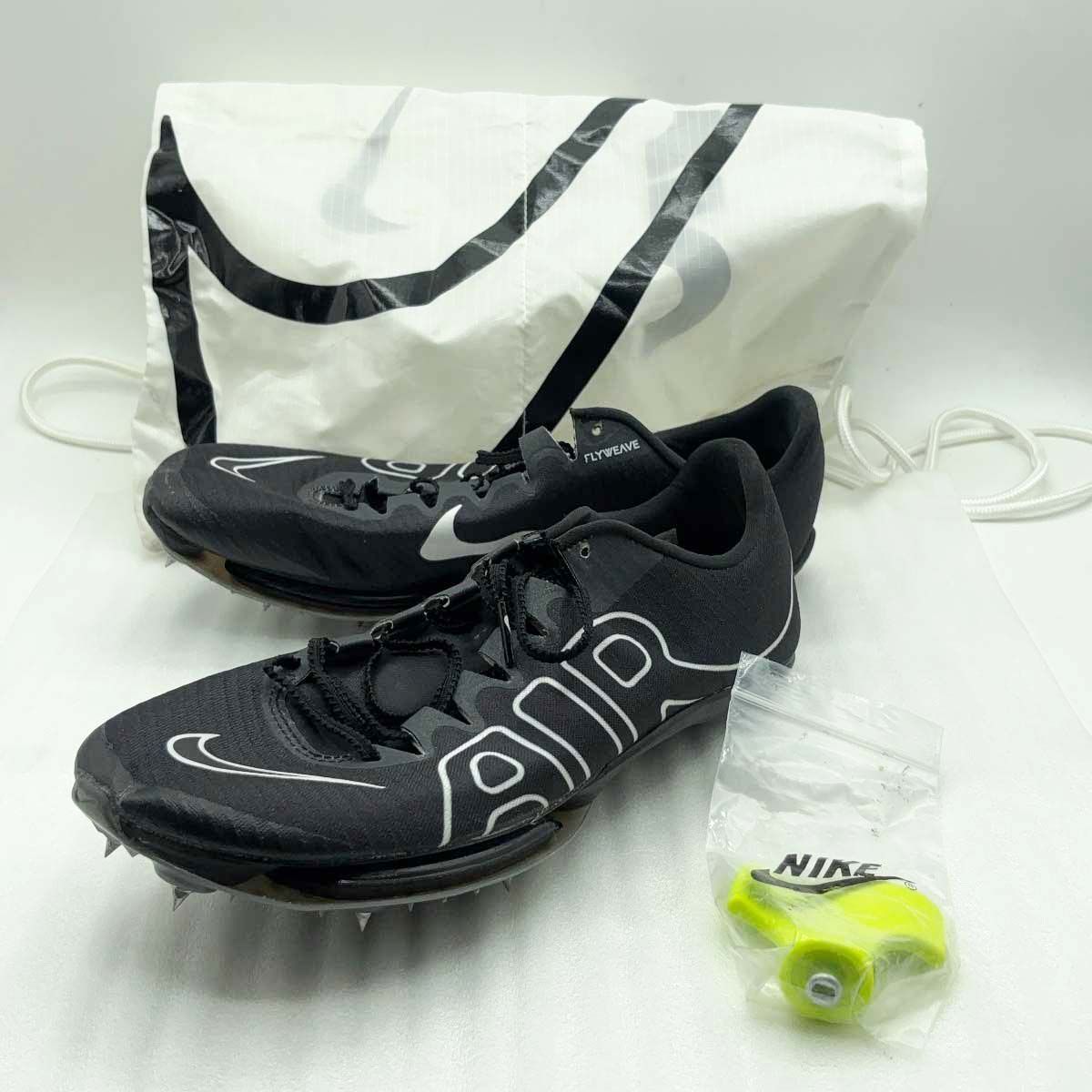 ナイキ エア ズーム マックスフライモア アップテンポ 27cm ブラック/ホワイト DN6948-001 メンズ NIKE 陸上スパイク Air Zoom Maxfly More Uptempo 'Black White'