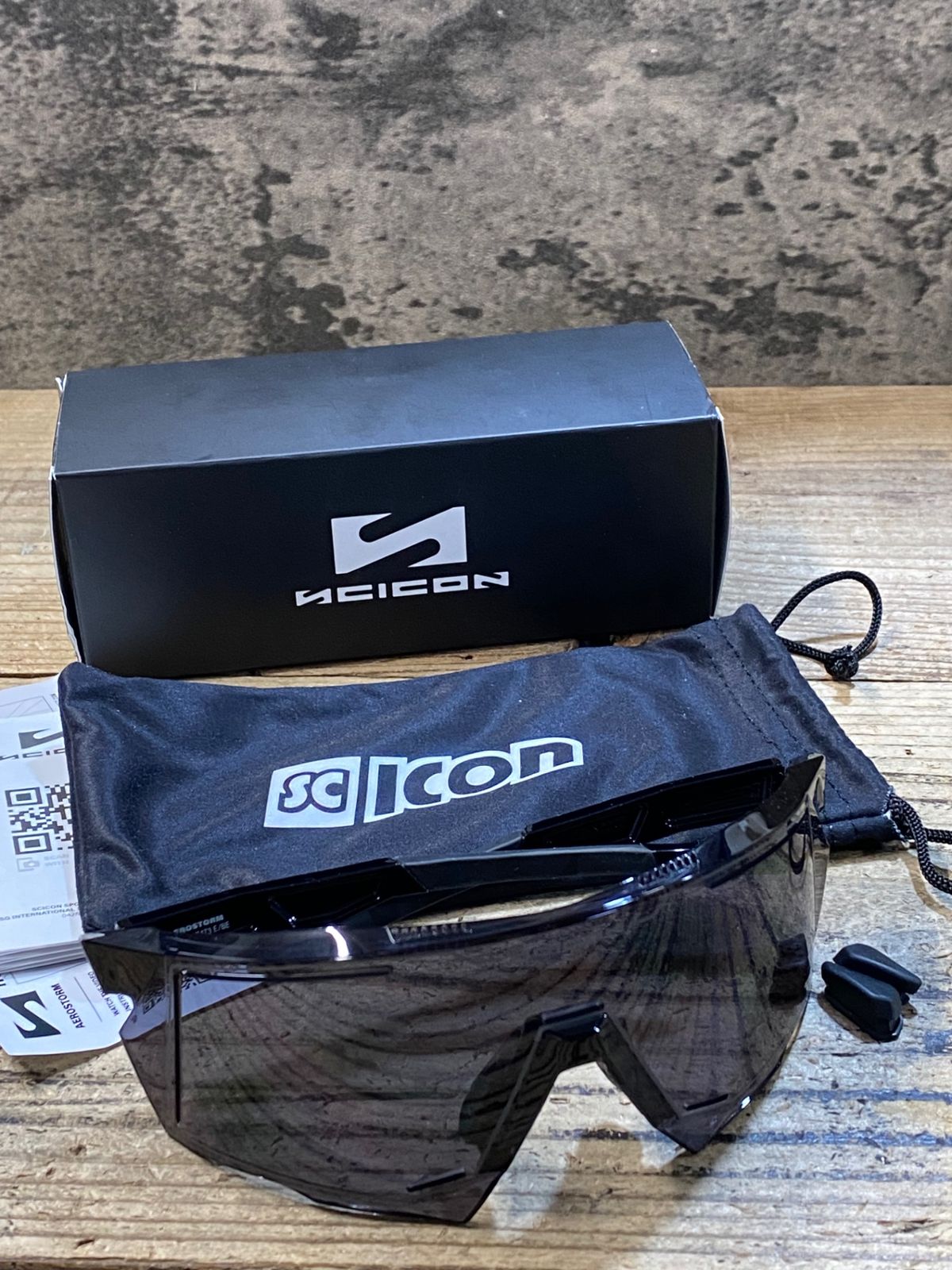 KK076 シーコン SCICON AEROSTORM サングラス アイウェア 黒 9,849円
