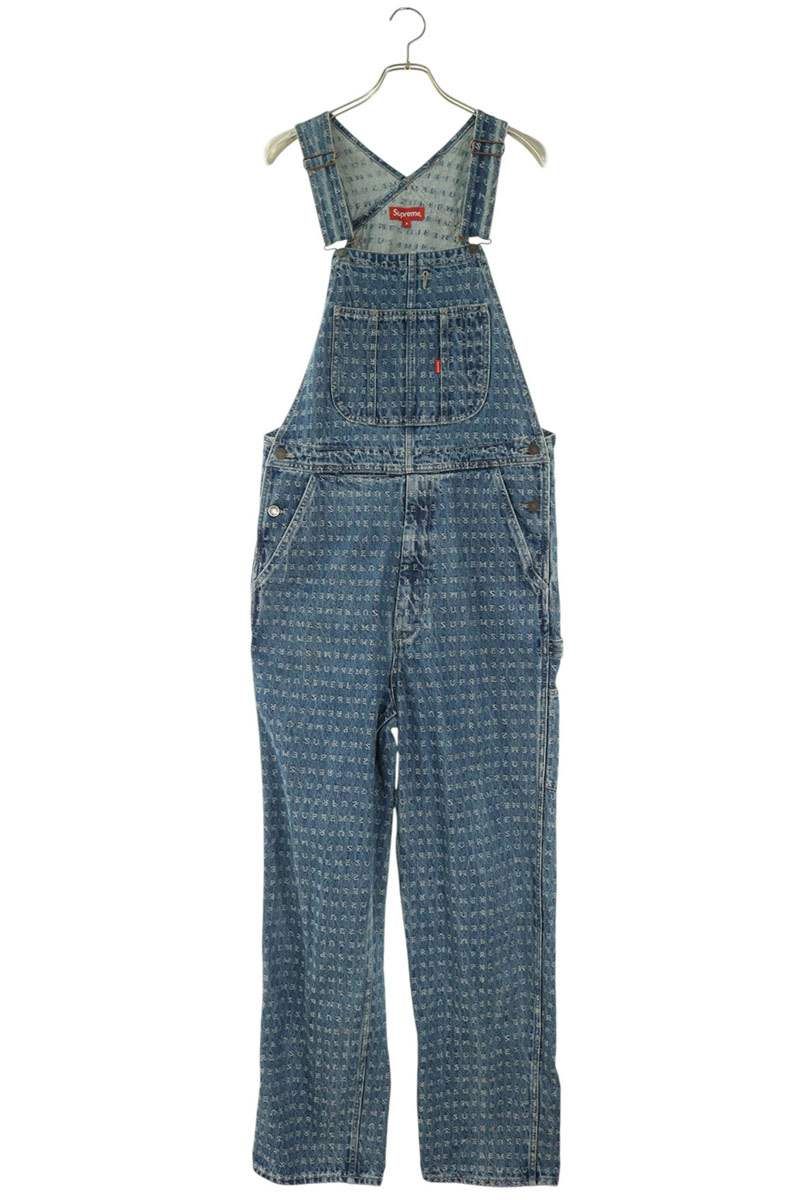 phenomenon オーバーオール　デニム　supreme swagger シュプリーム 20SS ロゴ総柄デニムオーバーオール メンズ S 【公式通販】