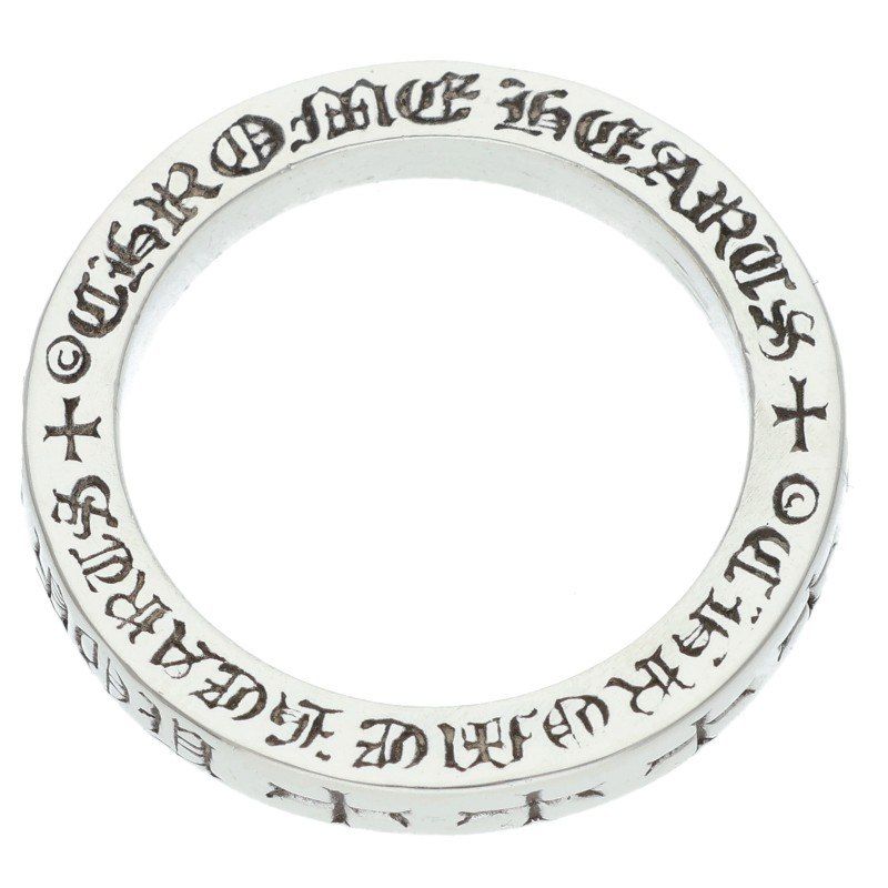 クロムハーツ 3mm SPACER FUCKYOU/3mmスペーサーファックユ シルバー