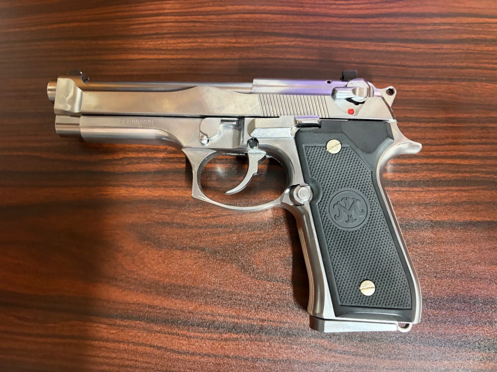 箱・付属品完備】マルシン M92F ブリガーディア シルバー モデルガン