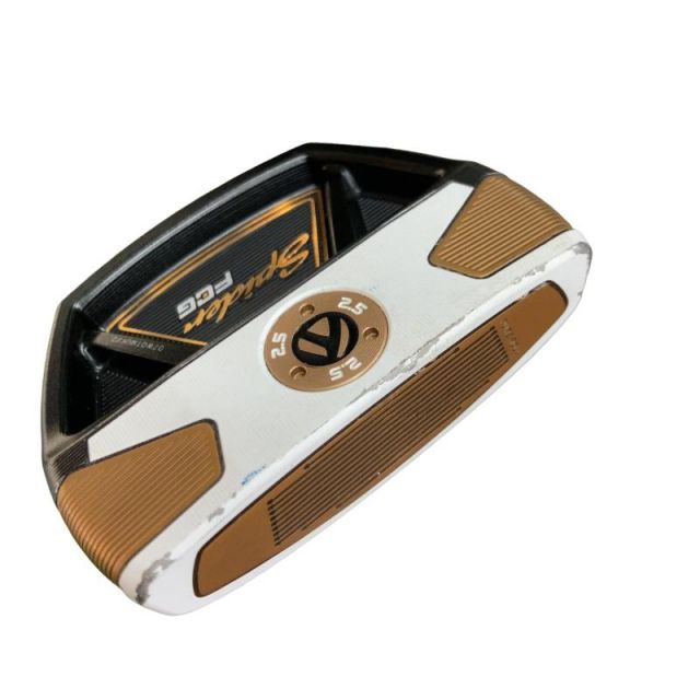 【中古】 テーラーメイド Spider FCG BLACK/WHITE クランクネック 34インチ パター PT KBS CT TOUR BLACK (フレックスその他) メンズ 男性用 右利き 右用 Cランク ゴルフクラブ