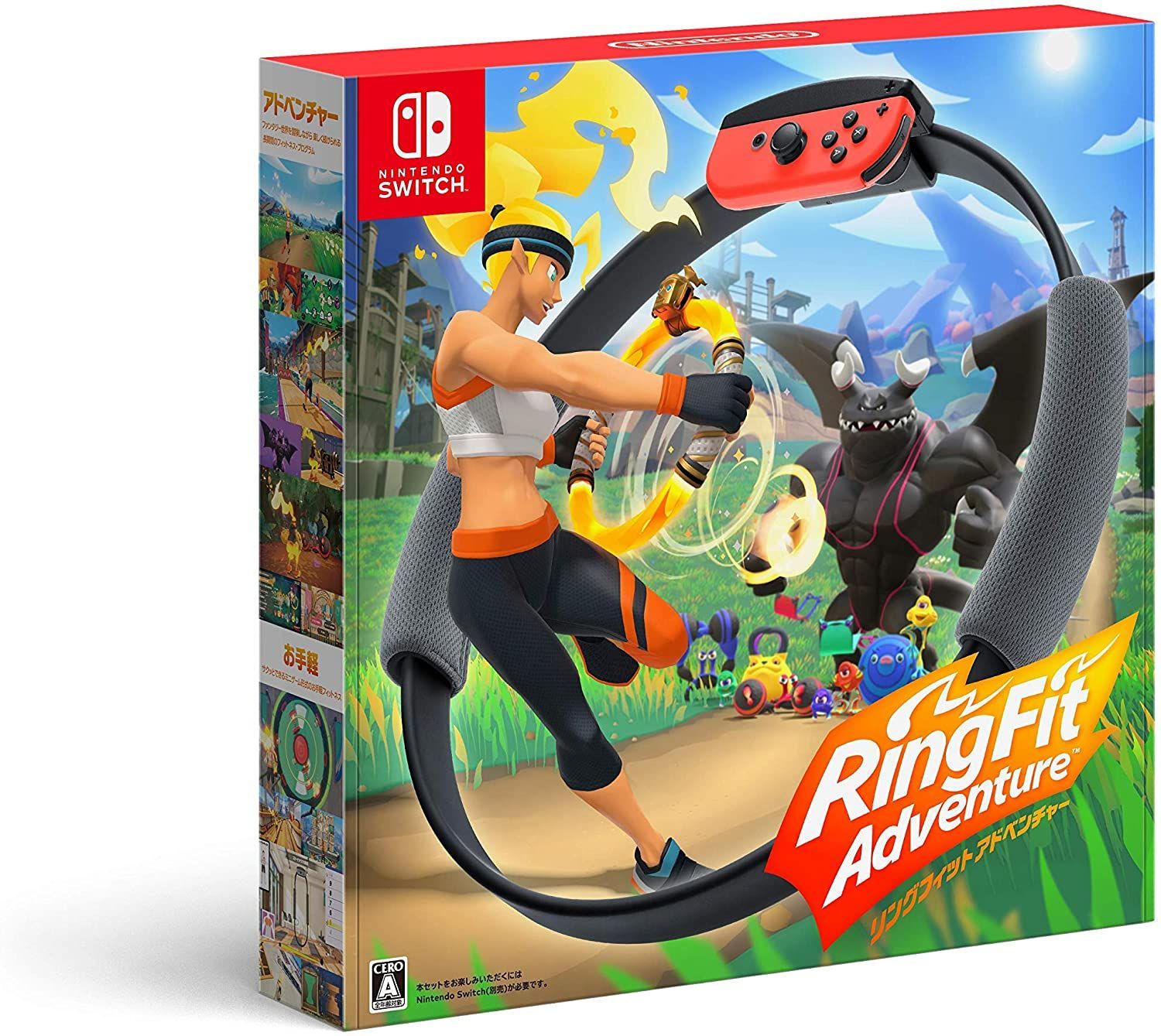 中古品]リングフィット アドベンチャー [Nintendo Switch] リングコン+