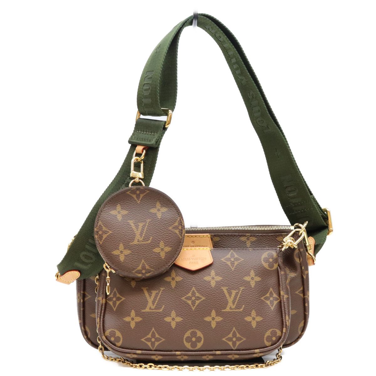 LOUIS VUITTON ルイヴィトン M44813 モノグラム カーキバンド 