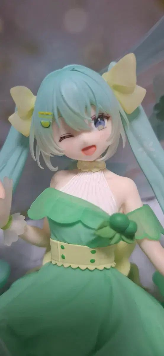 初音ミク フリュー ライム ヌードルストッパー 出品