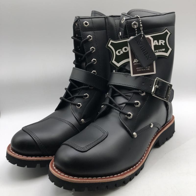 【中古】AVIREX YAMATO2100 バイカーブーツ 28cm アヴィレックス ブラック[17][240017784672] 中古】AVIREX YAMATO2100 バイカーブーツ 28cm アヴィレックス