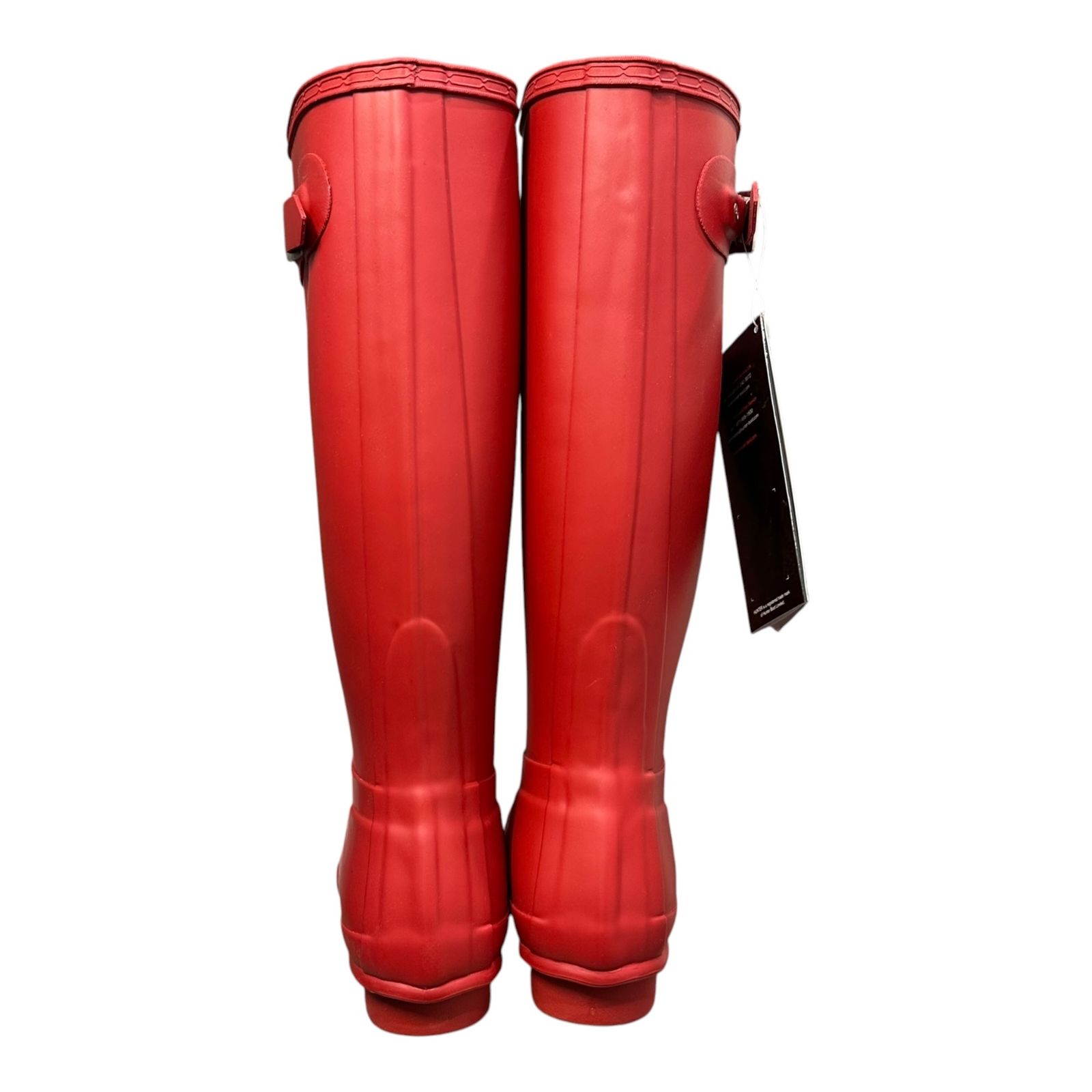 HUNTER(ハンター) Long Rubber Boots ロング ラバー ブーツ UK4 レッド