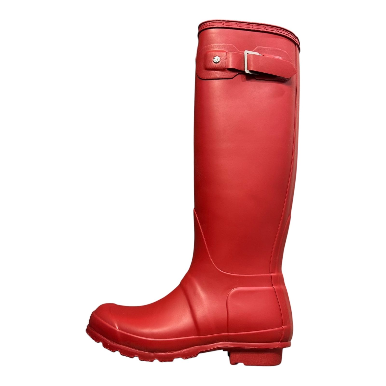 HUNTER(ハンター) Long Rubber Boots ロング ラバー ブーツ UK4 レッド