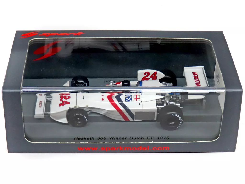【中古】ミニカー 1/43 Hesketh 308 Winner Dutch GP 1975 James Hunt #24 [S2239]